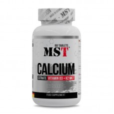 MST Calcium Citrate + Vitamin D3 + K2 MK7 (60 tab)