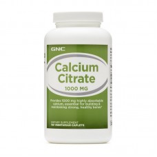 GNC Calcium Citrate 1000 (180 veg caplets)