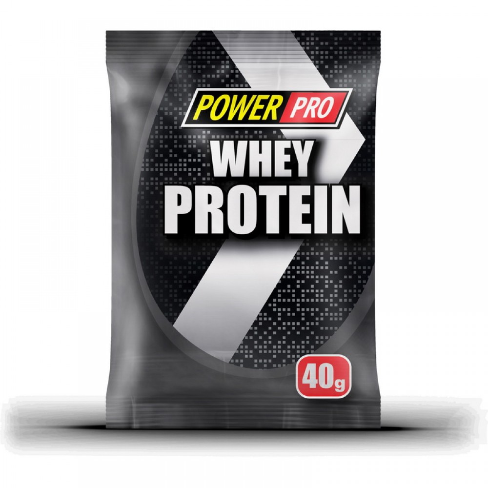 Whey Protein +урсоловая кислота (40 g, банан-суниця)