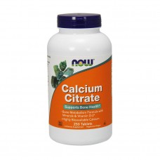 NOW Calcium Citrate (250 tabs)