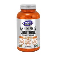 NOW Arginine & Ornithine (250 caps)