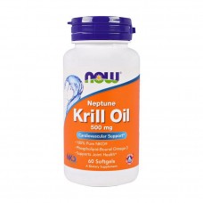 NOW Krill Oil 500 mg (60 softgels)