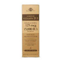 Solgar Liquid Vitamin D3 125 mcg (5,000 IU) (59 ml, orange)