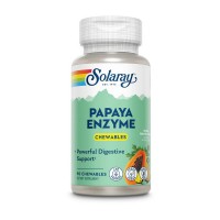 Solaray Papaya Enzyme Chewables (90 chewables)