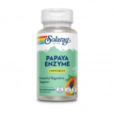 Solaray Papaya Enzyme Chewables (90 chewables)