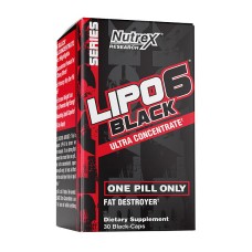 Nutrex Lipo 6 black Ultra Concentrate (30 black-caps)