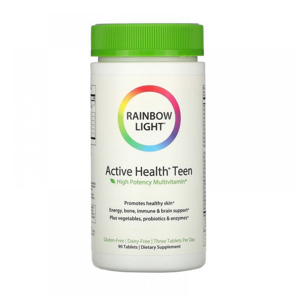 Rainbow Light Active Health Teen Multivitamin 90 tabs Rainbow Light Active Health Teen Multivitamin 90 tabs