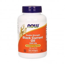 NOW Black Currant Oil 1000 mg double strength (100 softgels)