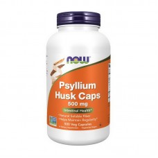 NOW Psyllium Husk Caps 500 mg (500 veg caps)