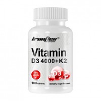 IronFlex Vitamin D3 4000+K2 (100 tab)