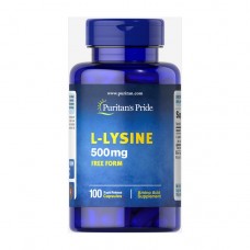 Puritan's Pride L-Lysine 500 mg (100 caps)