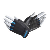 Mad Max Rainbow Workout Gloves Black/Turquoise MFG-251 (L size)