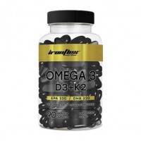 IronFlex Omega-3 D3+K2 (90 caps)