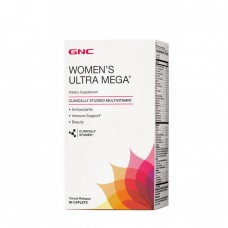 GNC Women`s Ultra Mega Multivitamin (90 caplets)