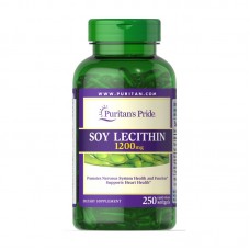 Puritan's Pride Soy Lecithin 1200 mg (250 softgels)