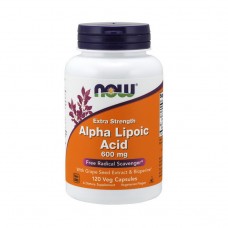 NOW Alpha Lipoic Acid 600 mg Extra Strength (120 veg caps)