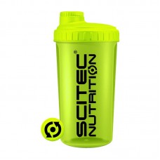 Shaker Scitec Nutrition (700 ml, neon yellow)