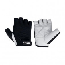 Sporter Fitness Gloves White/Black MFG-208.4B (S size)