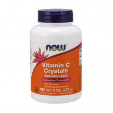 NOW Vitamin C Crystals (227 g, unflavored)