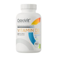 OstroVit Vitamin D3 2000 IU+K2+MK-7+C+Zn (60 caps) OstroVit Vitamin D3 2000 IU+K2+MK-7+C+Zn (60 caps)