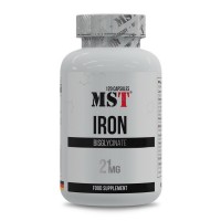 MST Iron Bisglycinate 21 mg (120 caps)