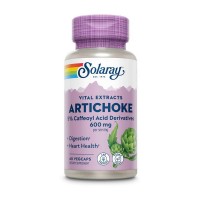 Solaray Artichoke 600 mg (60 veg caps)