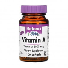 Bluebonnet Nutrition Vitamin A 3000 mcg (100 softgels)