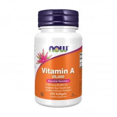 NOW Vitamin A 25,000 IU (250 softgels)