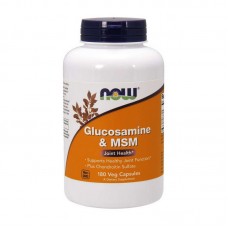 NOW Glucosamine & MSM (180 veg caps)