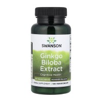 Swanson Ginkgo Biloba Extract 120 mg (100 veg caps)