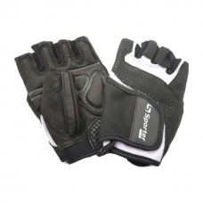 Sporter Weightlifting Gloves Black-Grey (M size, Black-Grey)