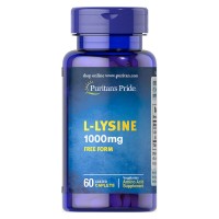 Puritan's Pride L-Lysine 1000 mg (60 caplets)