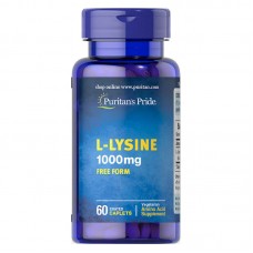 Puritan's Pride L-Lysine 1000 mg (60 caplets)