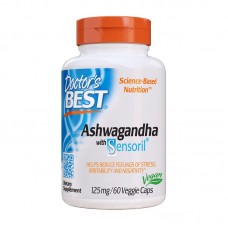 Doctor's BEST Ashwagandha with Sensoril 125 mg (60 veg caps)