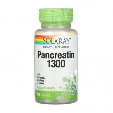 Solaray Pancreatin 1300 (90 veg caps)