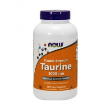 NOW Taurine 1000 mg Double Strength (250 veg caps)