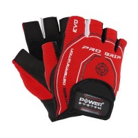 Power System Pro Grip Evo Gloves Red 2260RD (L Size)
