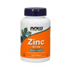 NOW Zinc 50 mg (250 tabs)