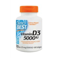 Doctor's BEST Vitamin D3 5000 IU (180 softgels)