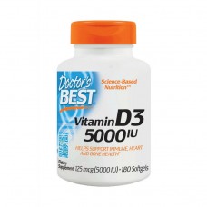 Doctor's BEST Vitamin D3 5000 IU (180 softgels)