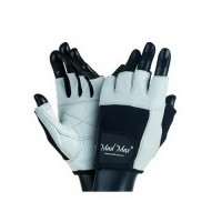 Mad Max Fitness Workout Gloves MFG-444 White-Black (S size)