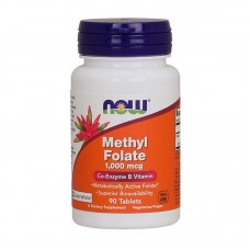 NOW Methyl Folate 1000 mcg (90 tab)