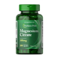 Puritan's Pride Magnesium Citrate 100 mg (100 caps)