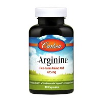 Carlson Labs L-Arginine Free-Form Amino Acid 675 mg (90 caps)