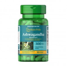 Puritan's Pride Ashwagandha Extract 300 mg (50 caps)