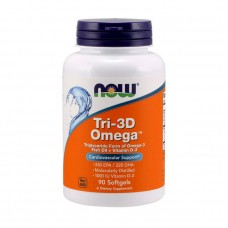 NOW Tri-3D Omega-3 (90 softgels)