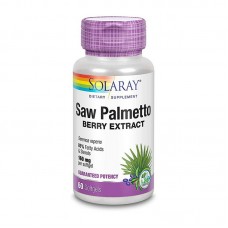Solaray Saw Palmetto berry extract 160 mg (60 softgels)