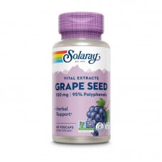 Solaray Vital Extracts Grape Seed 100 mg (60 veg caps)