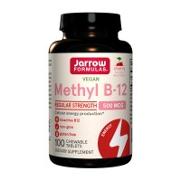 Jarrow Formulas Methyl B-12 500 mcg (100 chew tabs)