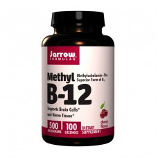 Methyl B-12 500 mcg (100 lozenges, cherry)